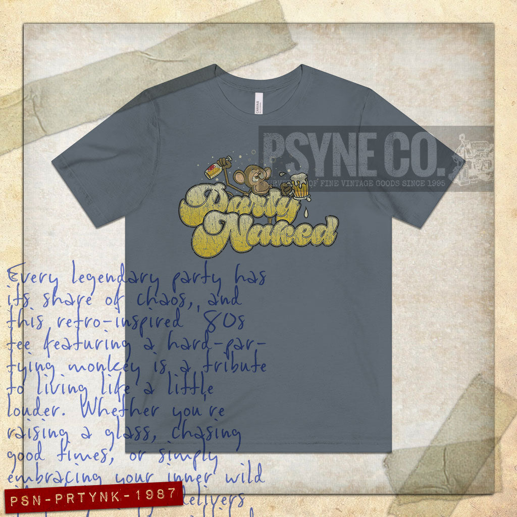 Party Naked 1987 Vintage Men’s T-Shirt