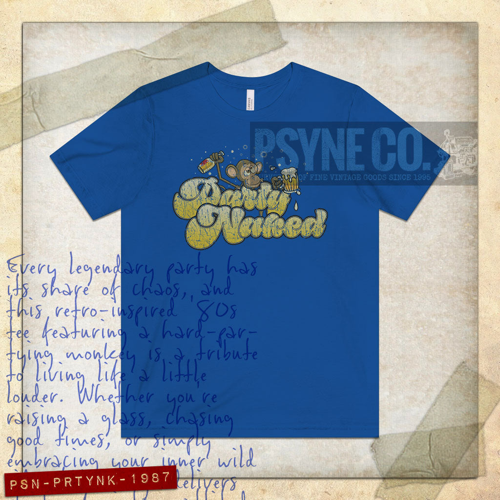 Party Naked 1987 Vintage Men’s T-Shirt