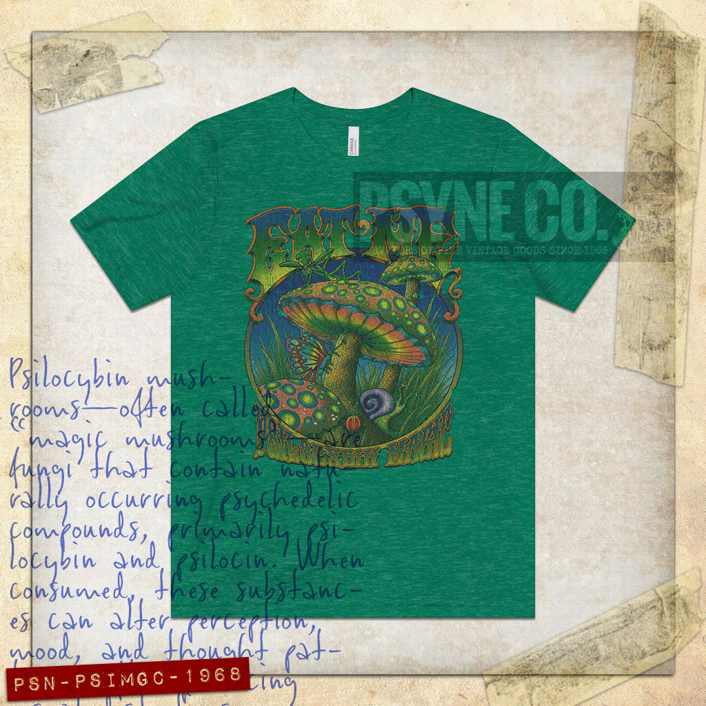 Psilocybin Magic 1968 Vintage Men's T-Shirt