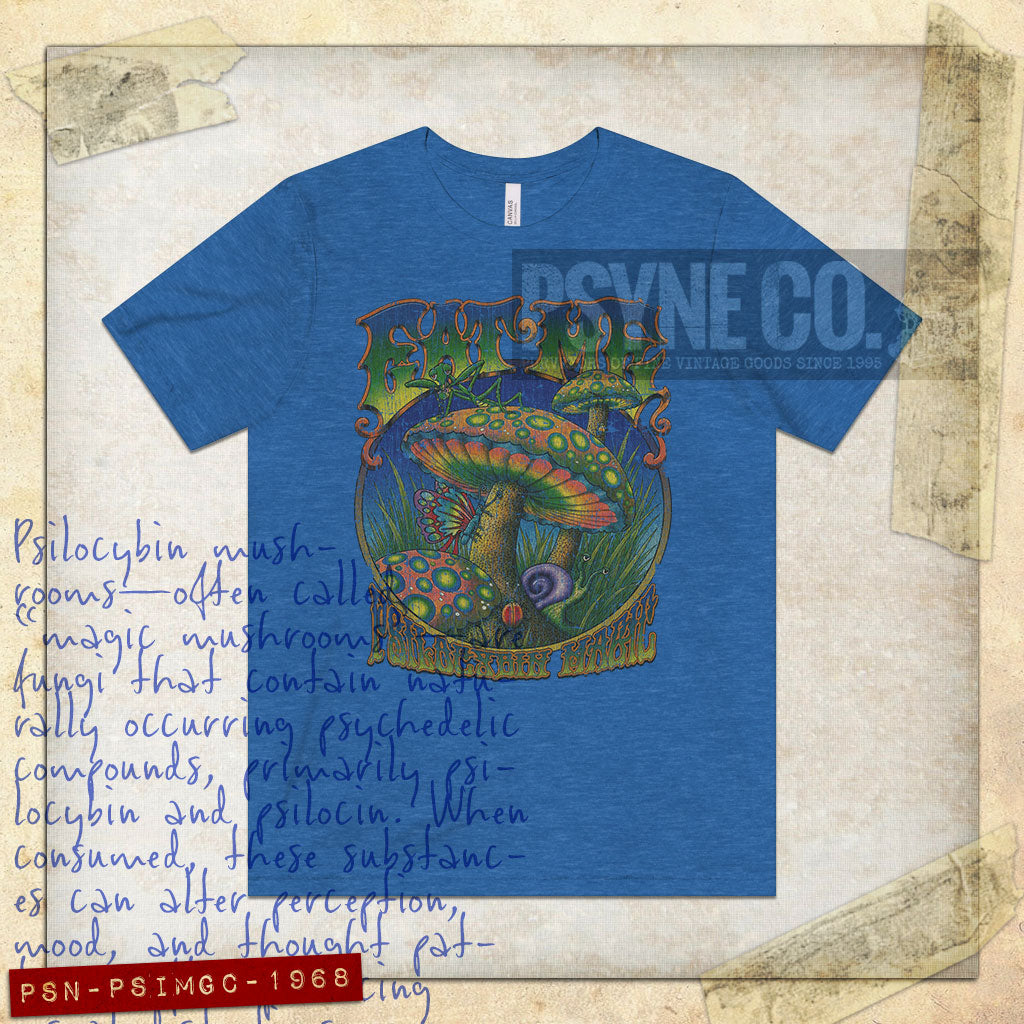 Psilocybin Magic 1968 Vintage Men's T-Shirt