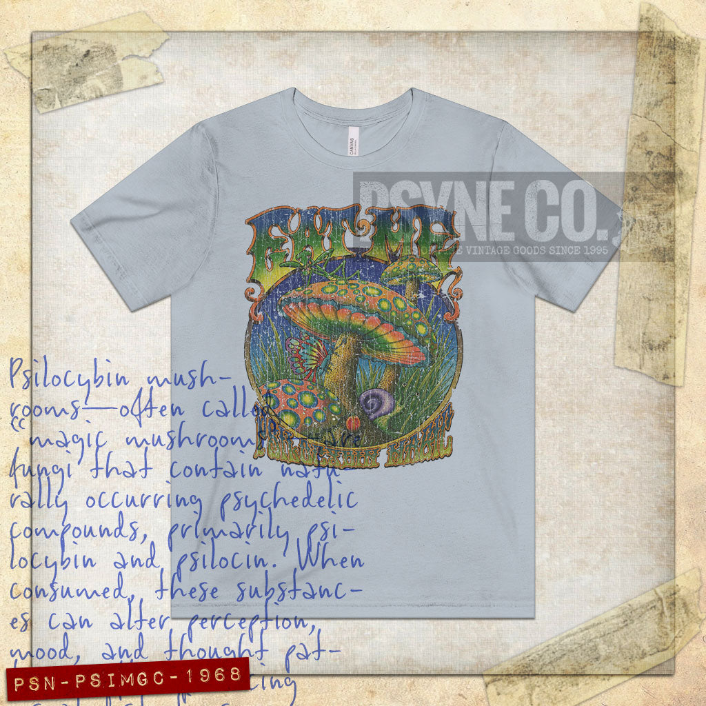 Psilocybin Magic 1968 Vintage Men's T-Shirt