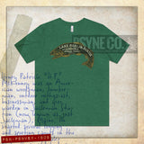 Lake Parlin House & Lodges 1909 Vintage Men's T-Shirt