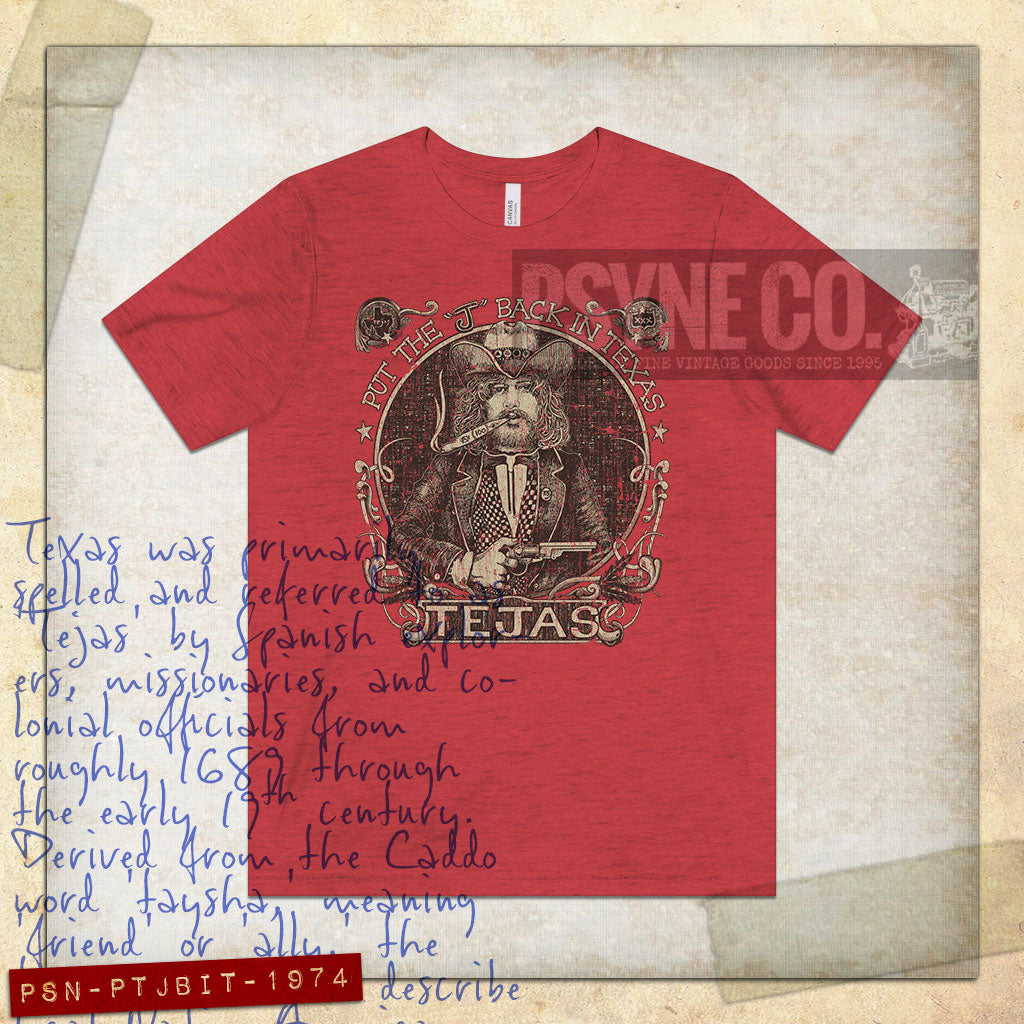 Put The 'J' Back in Texas 1974 Vintage Men's T-Shirt