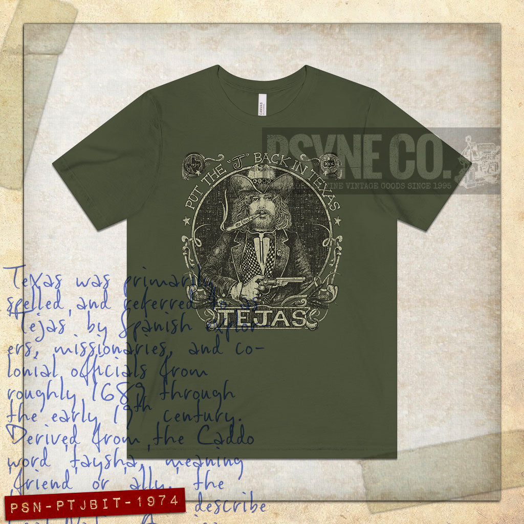 Put The 'J' Back in Texas 1974 Vintage Men's T-Shirt