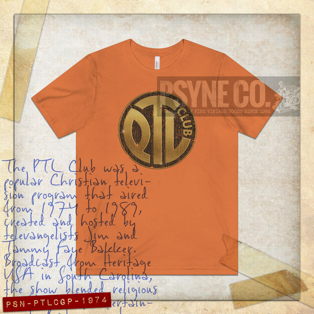 PTL Club Gold Partner 1974 Vintage Men's T-Shirt