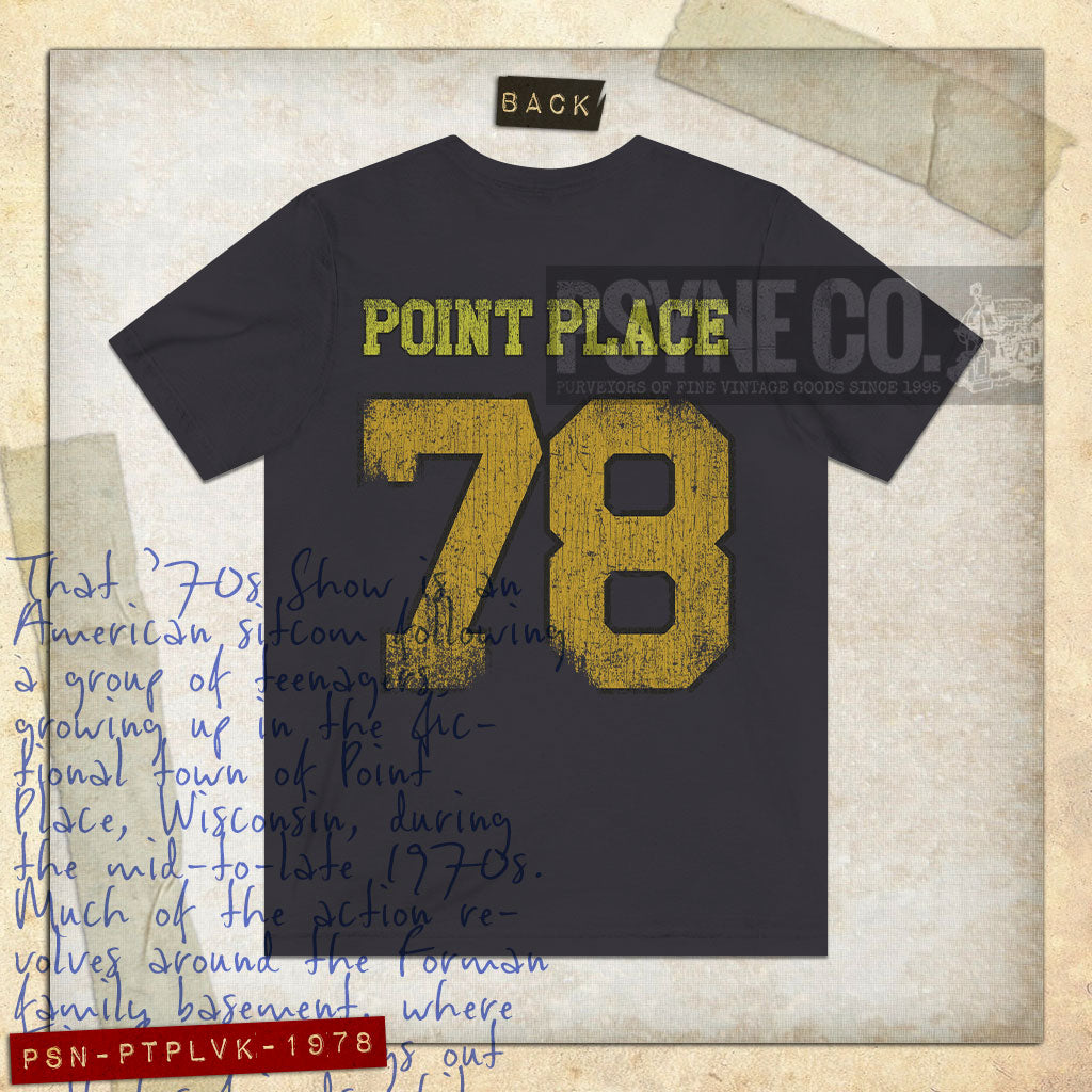 Point Place Vikings 1978 F/B Vintage Men's T-Shirt
