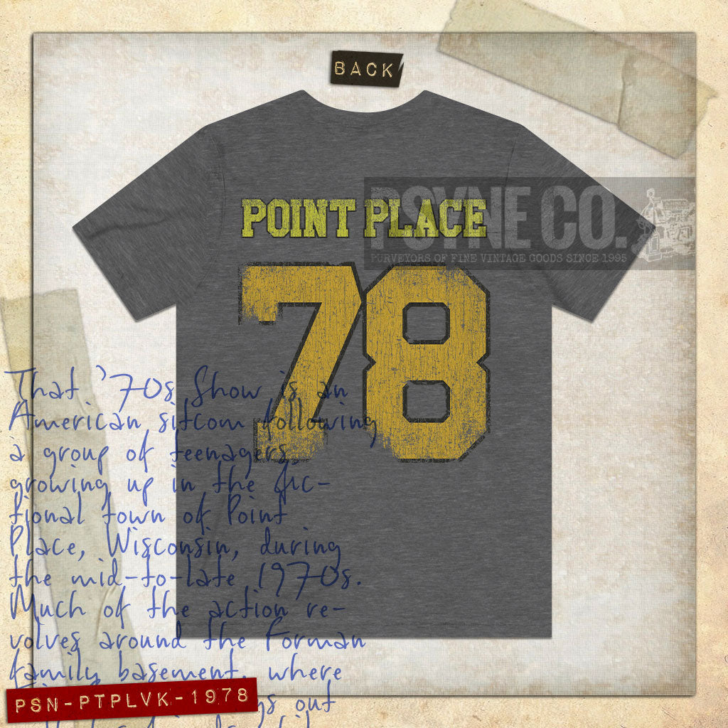Point Place Vikings 1978 F/B Vintage Men's T-Shirt