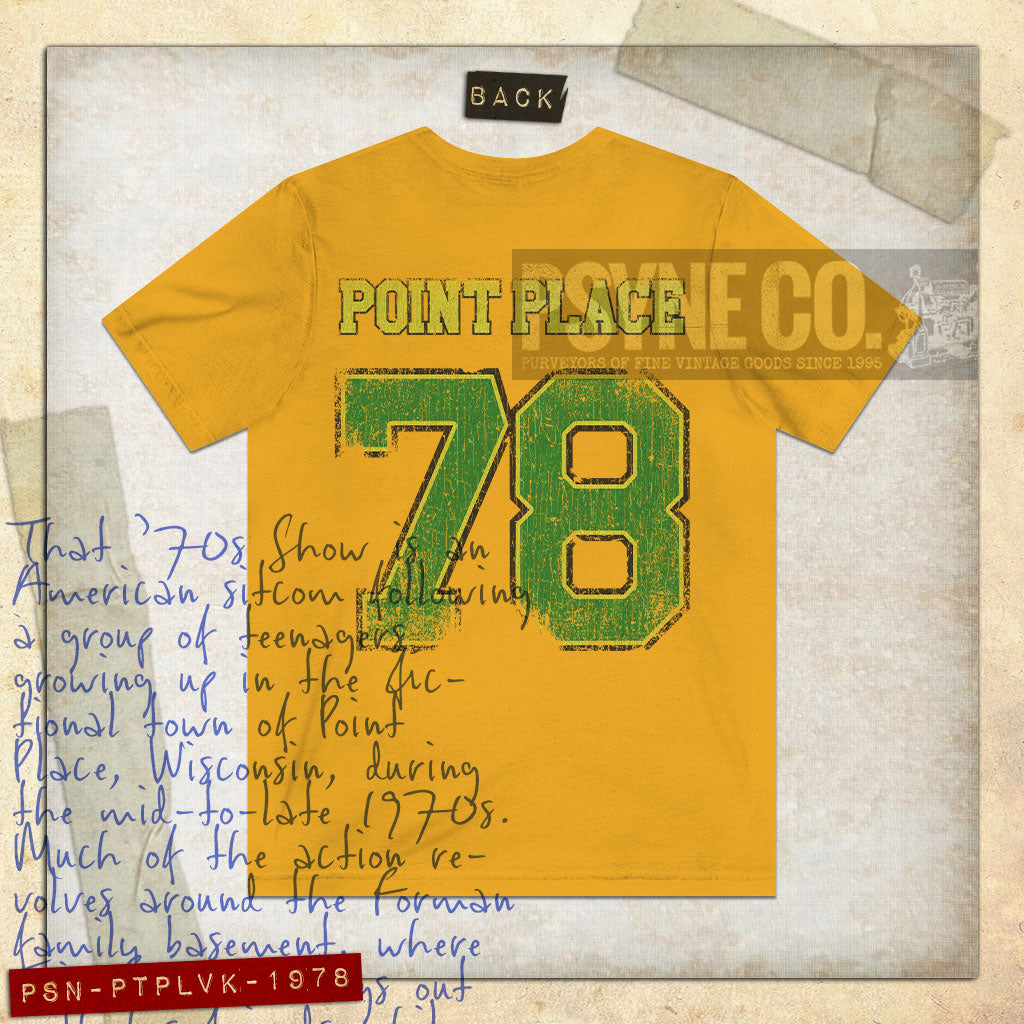 Point Place Vikings 1978 F/B Vintage Men's T-Shirt
