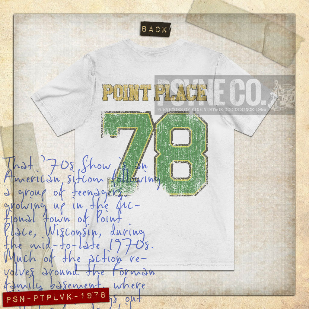 Point Place Vikings 1978 F/B Vintage Men's T-Shirt