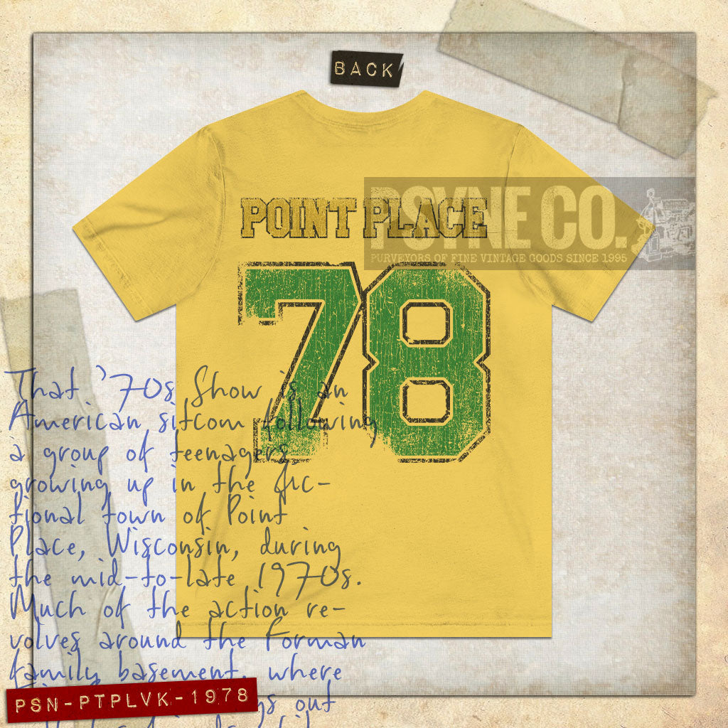Point Place Vikings 1978 F/B Vintage Men's T-Shirt