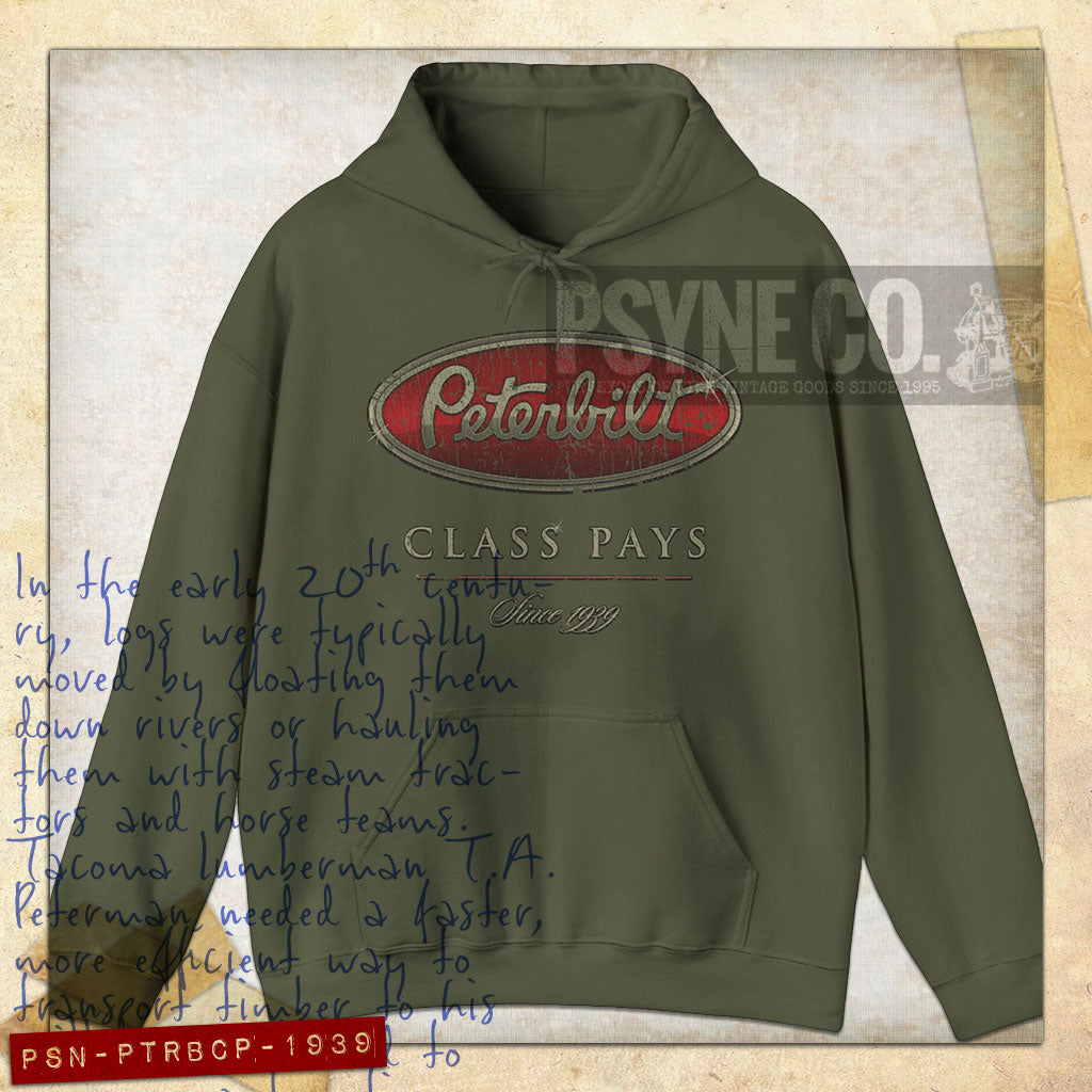 Peterbilt Class Pays 1939 Vintage Men's Hoodie