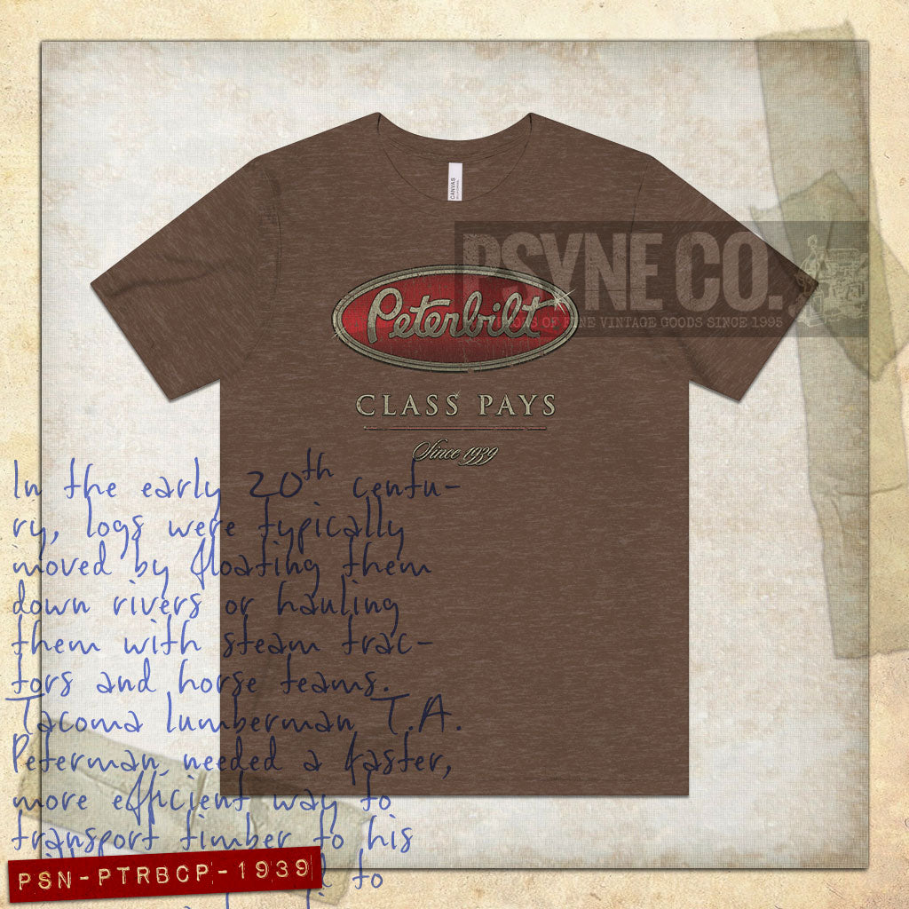 Peterbilt Class Pays 1939 Vintage Men's T-Shirt
