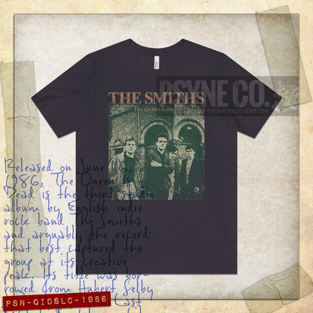 The Queen Is Dead SLC 1986 Vintage Men's T-Shirt
