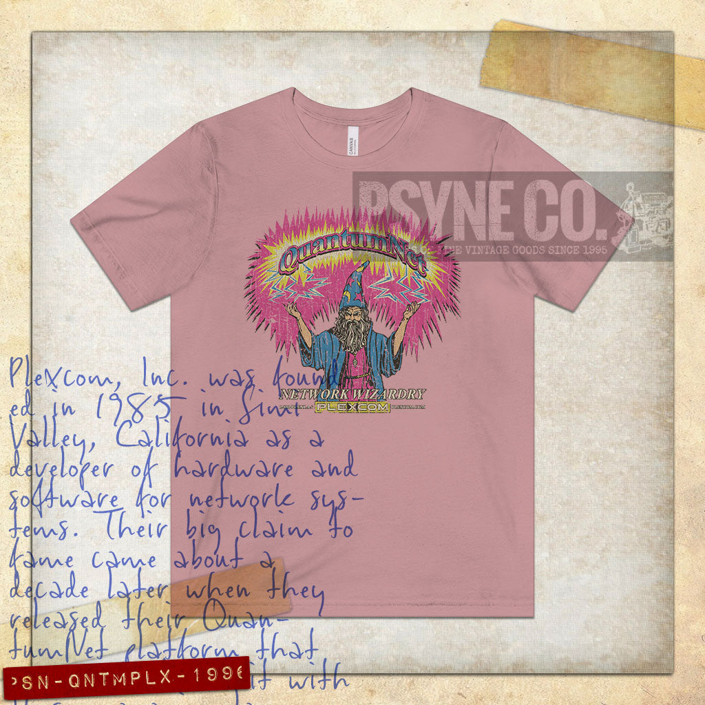 QuantumNet by Plexcom 1996 Vintage Men's T-Shirt