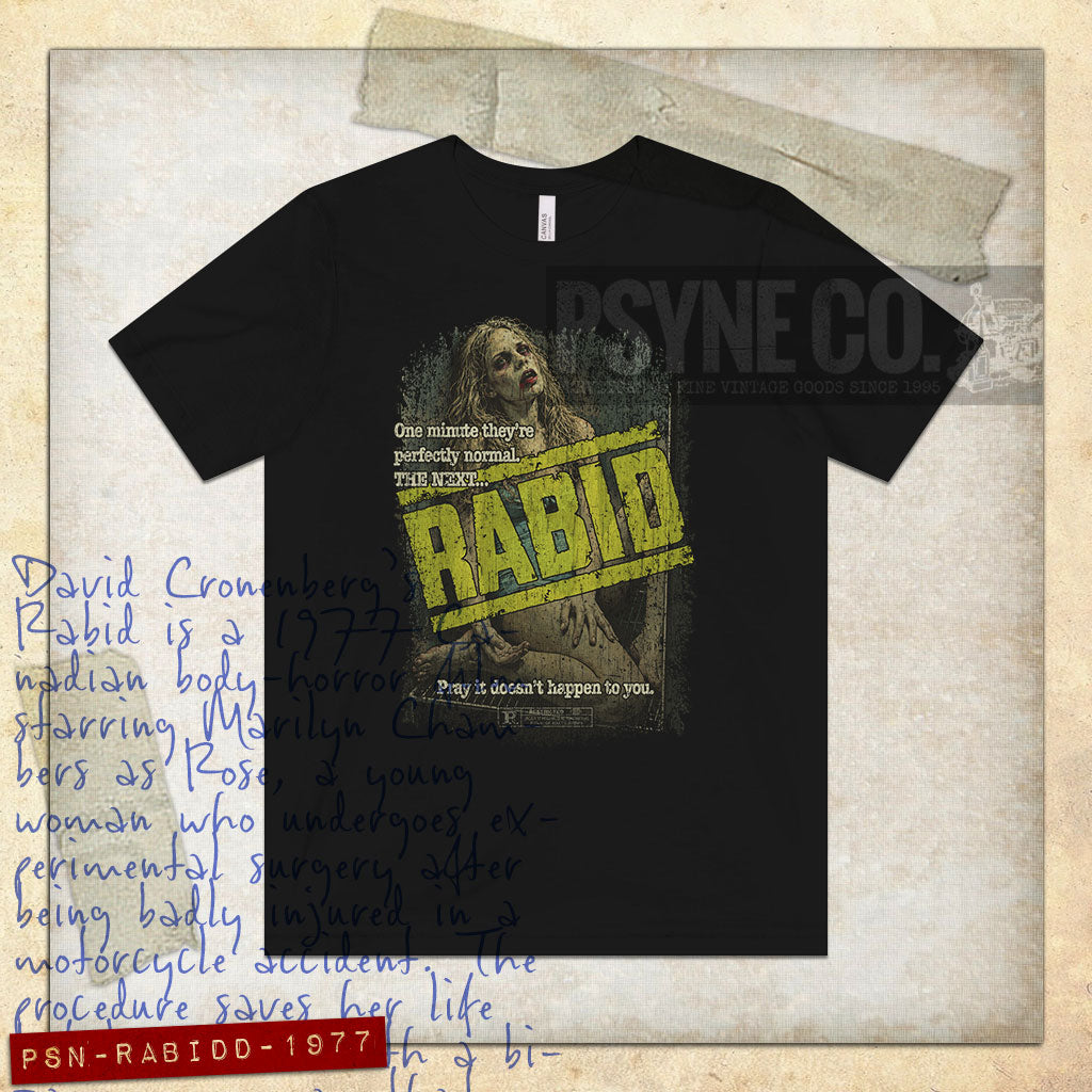 Rabid 1977 Vintage Men's T-Shirt