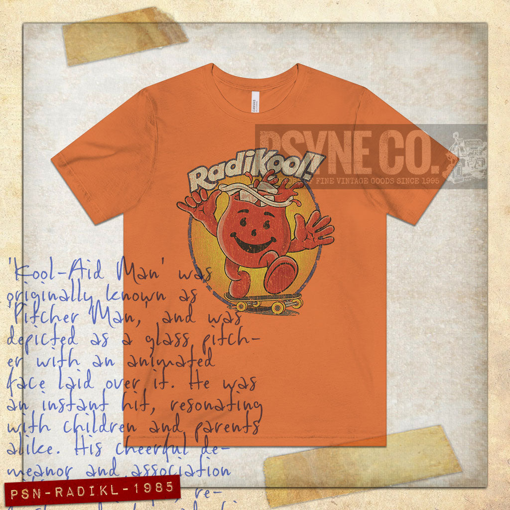 RadiKool Skater 1985 Vintage Men's T-Shirt