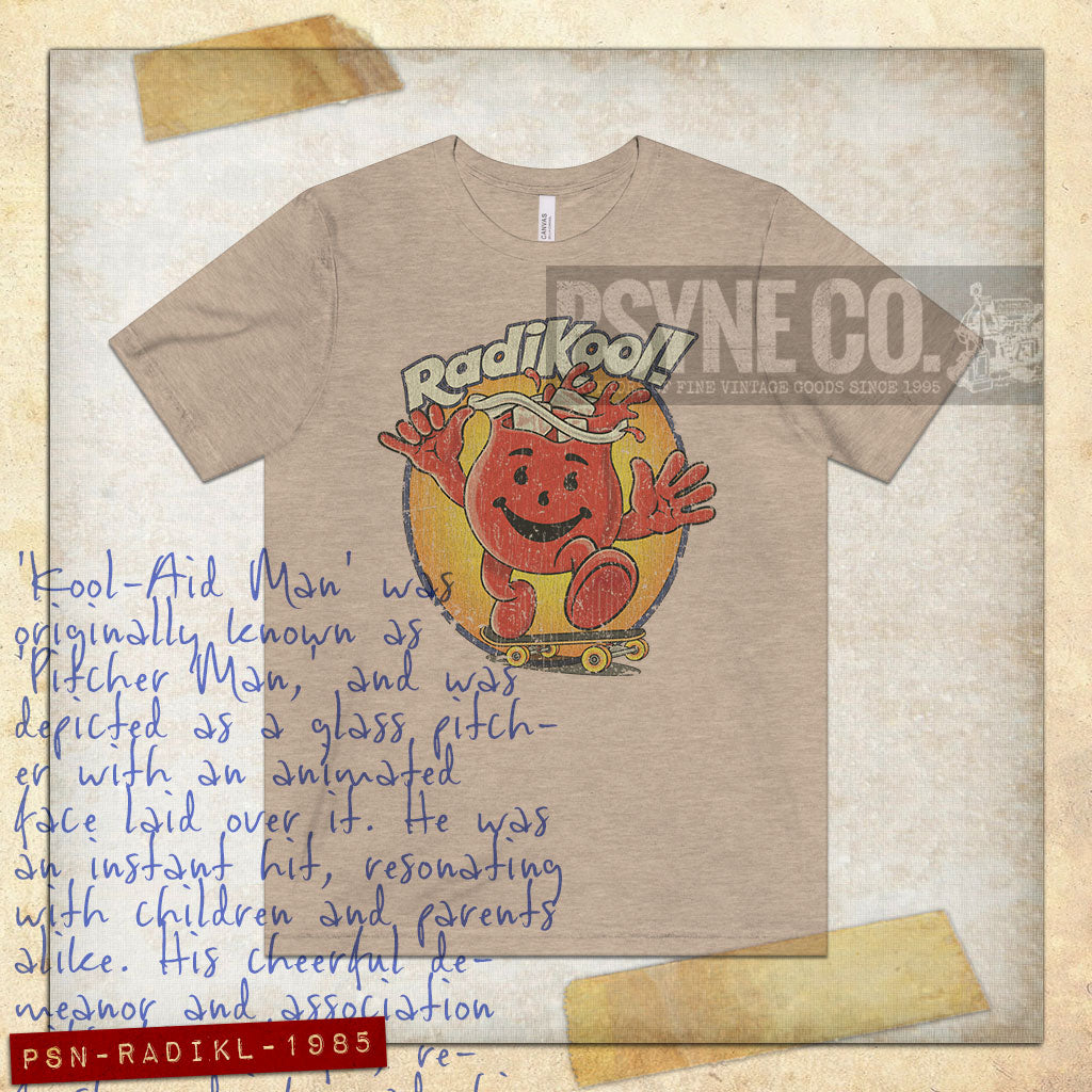 RadiKool Skater 1985 Vintage Men's T-Shirt