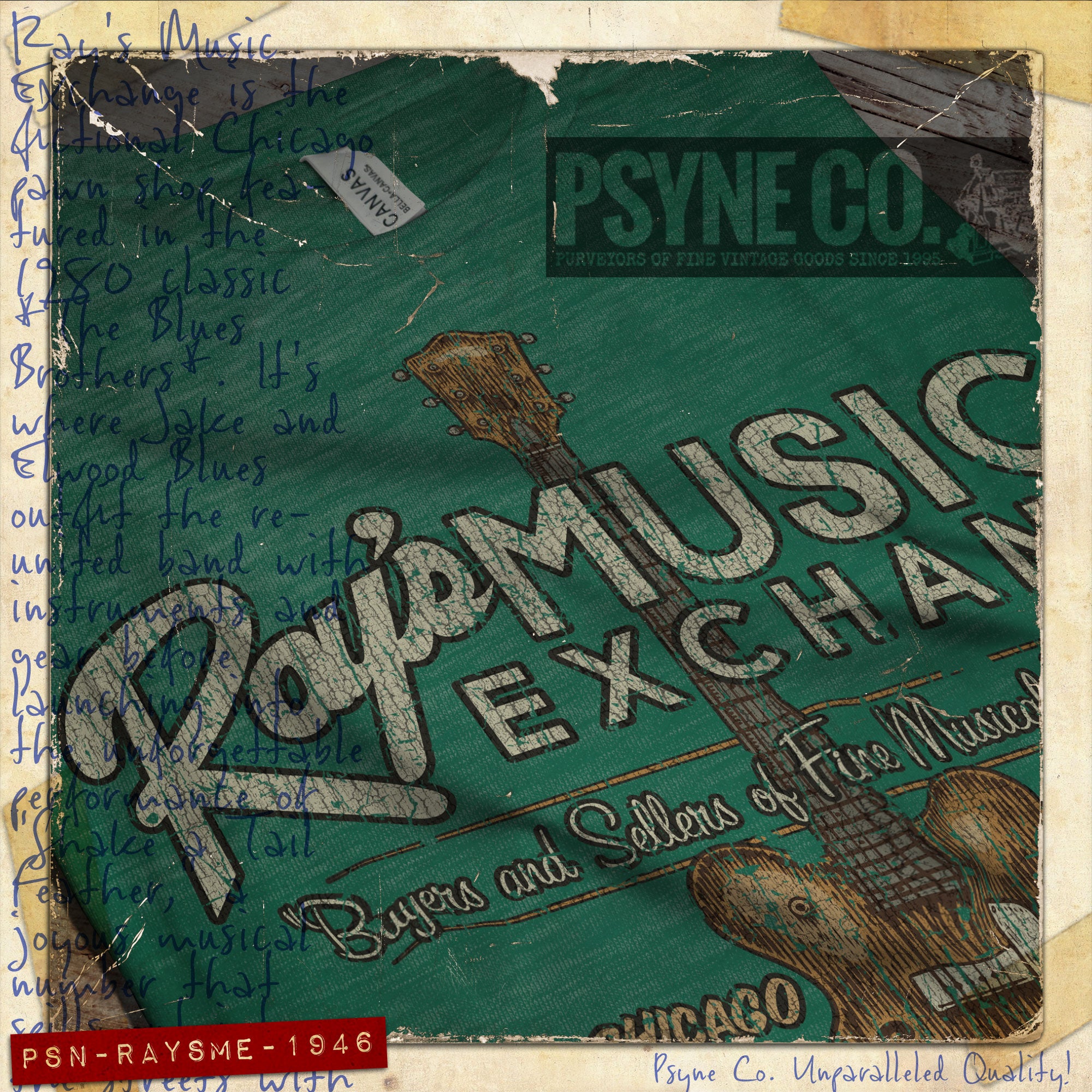 Ray's Music Exchange 1946 Vintage Men's T-Shirt