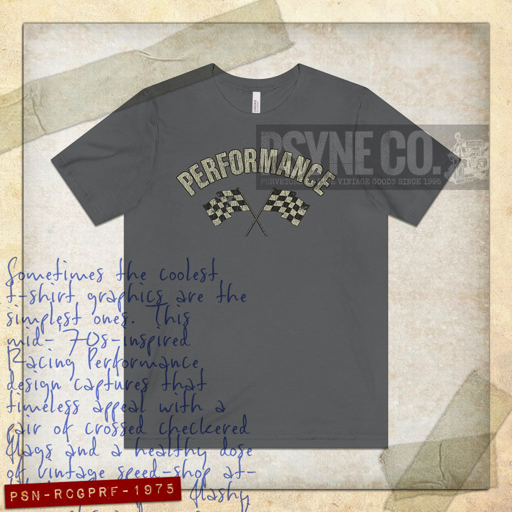 Racing Performance 1975 Vintage Men’s T-Shirt