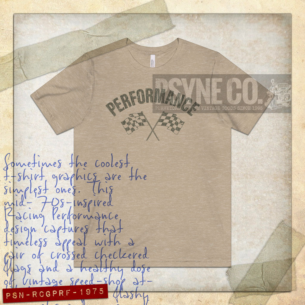 Racing Performance 1975 Vintage Men’s T-Shirt