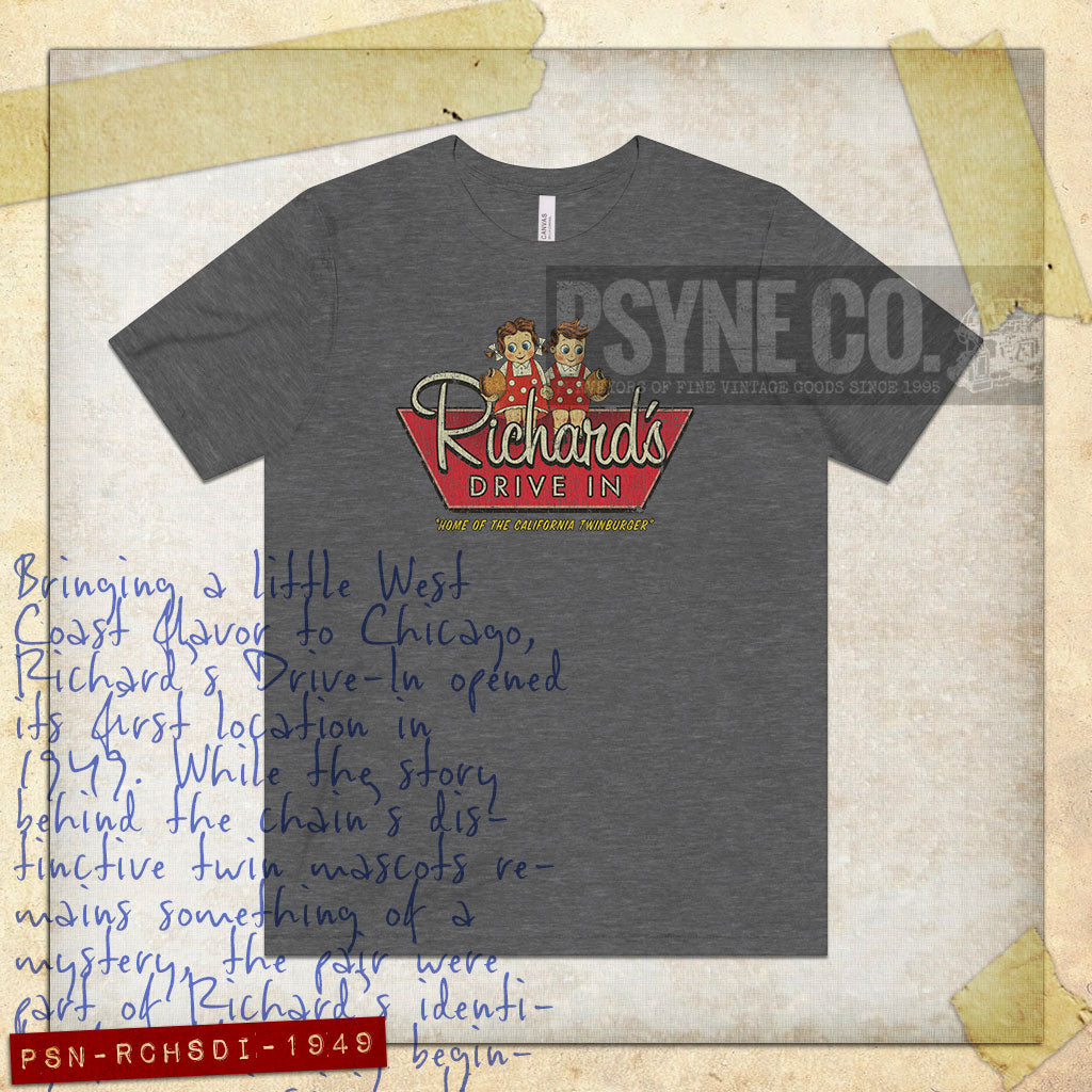 Richard's Drive-In 1949 Vintage Men's T-Shirt