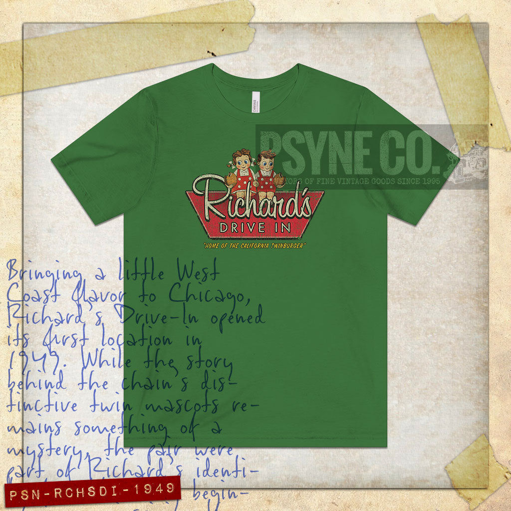 Richard's Drive-In 1949 Vintage Men's T-Shirt