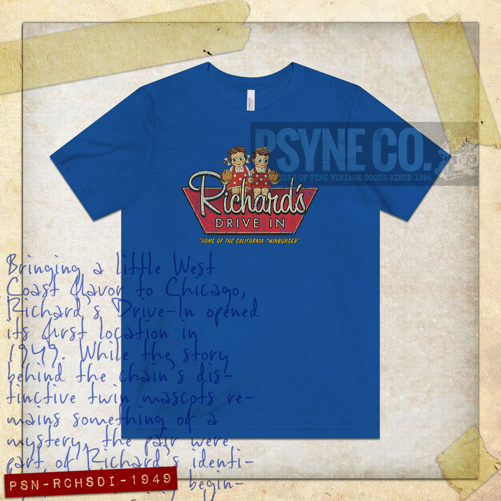Richard's Drive-In 1949 Vintage Men's T-Shirt