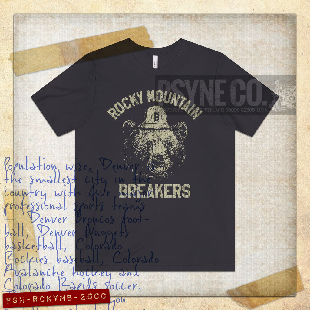 Rocky Mountain Breakers 2000 Vintage Men's T-Shirt