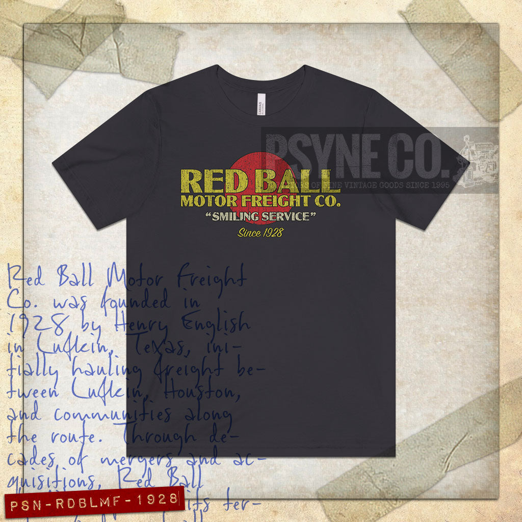 Red Ball Motor Freight Co. 1928 Vintage Men's T-Shirt