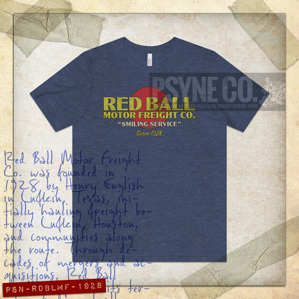 Red Ball Motor Freight Co. 1928 Vintage Men's T-Shirt