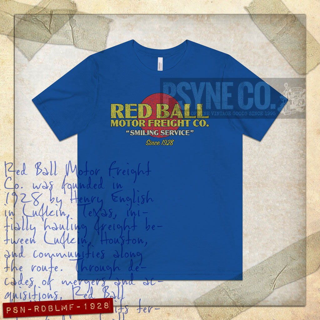 Red Ball Motor Freight Co. 1928 Vintage Men's T-Shirt