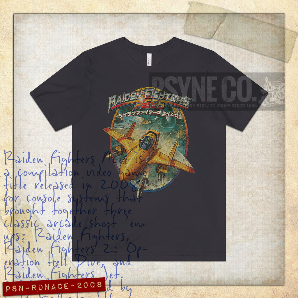 Raiden Fighters Aces 2008 Vintage Men's T-Shirt
