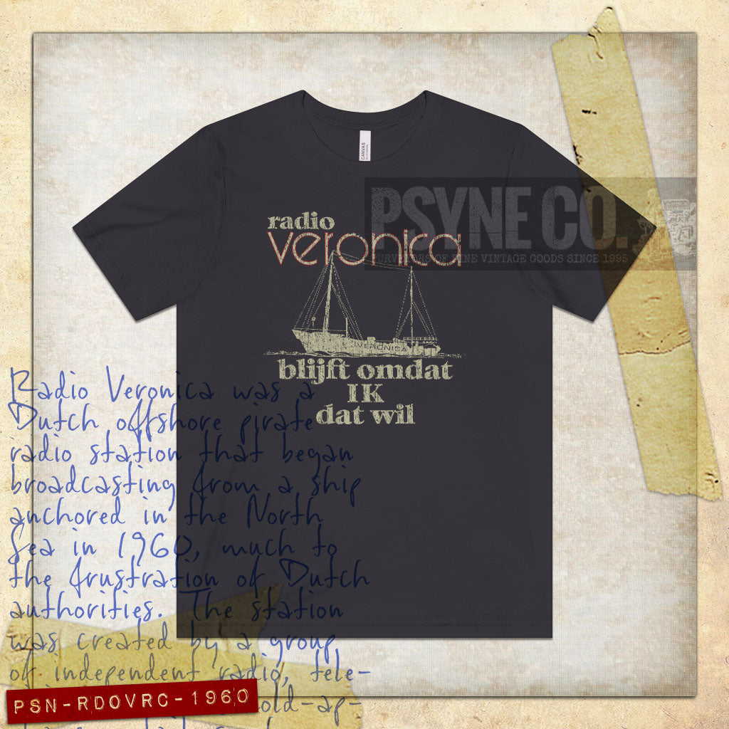 Radio Veronica 1960 Vintage Men's T-Shirt