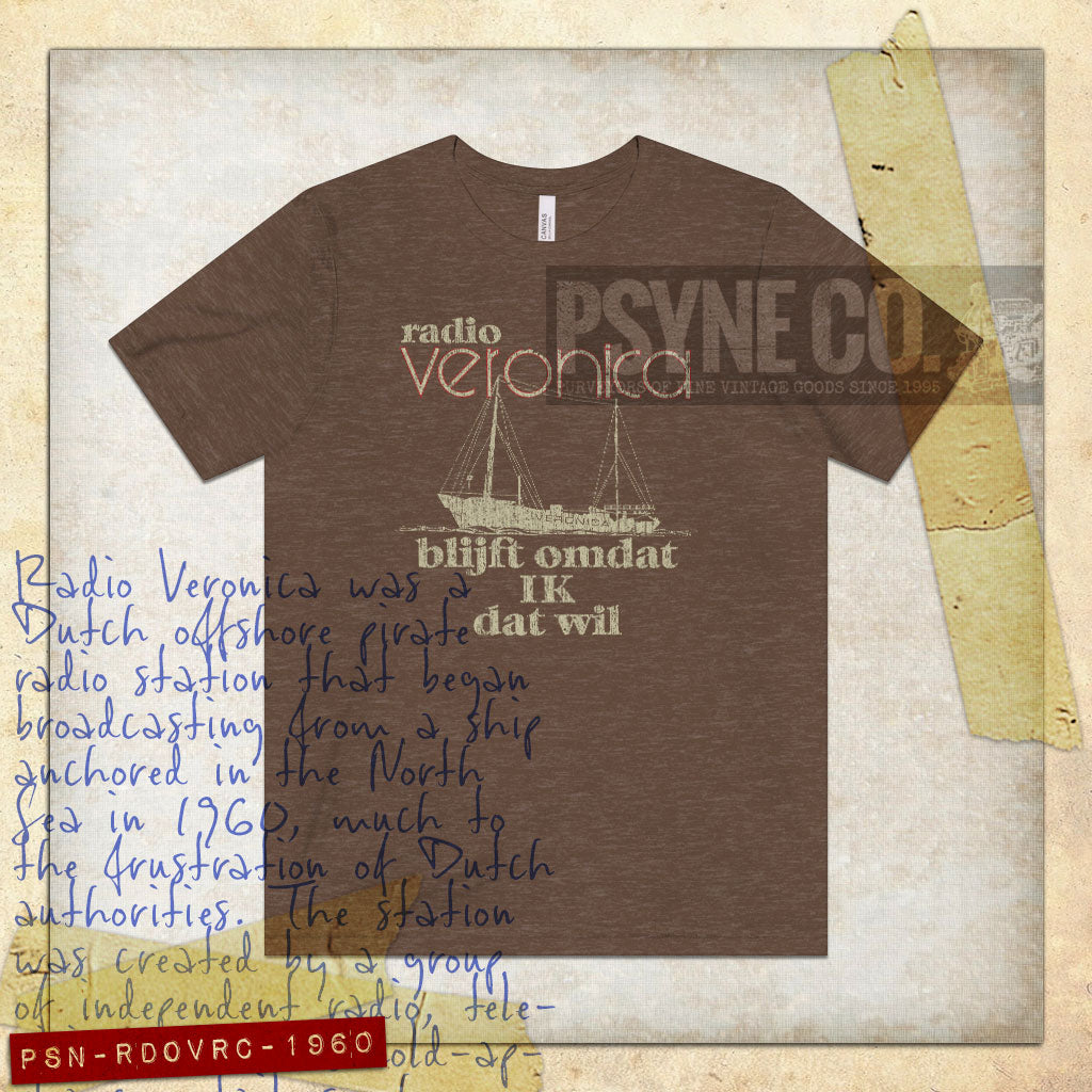 Radio Veronica 1960 Vintage Men's T-Shirt