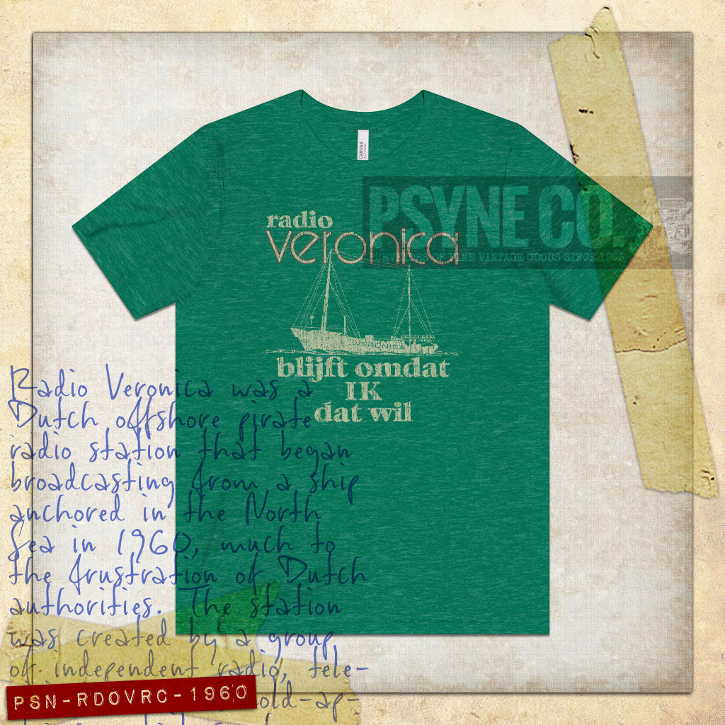 Radio Veronica 1960 Vintage Men's T-Shirt