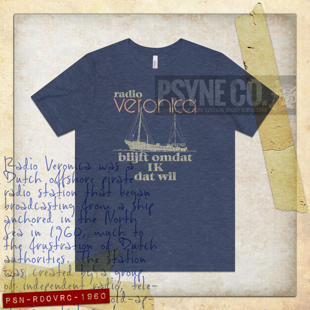 Radio Veronica 1960 Vintage Men's T-Shirt