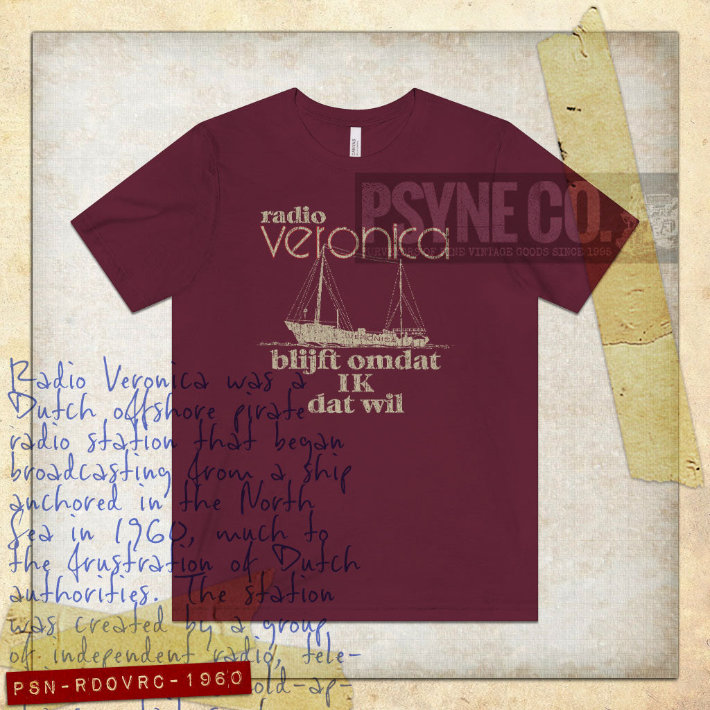Radio Veronica 1960 Vintage Men's T-Shirt