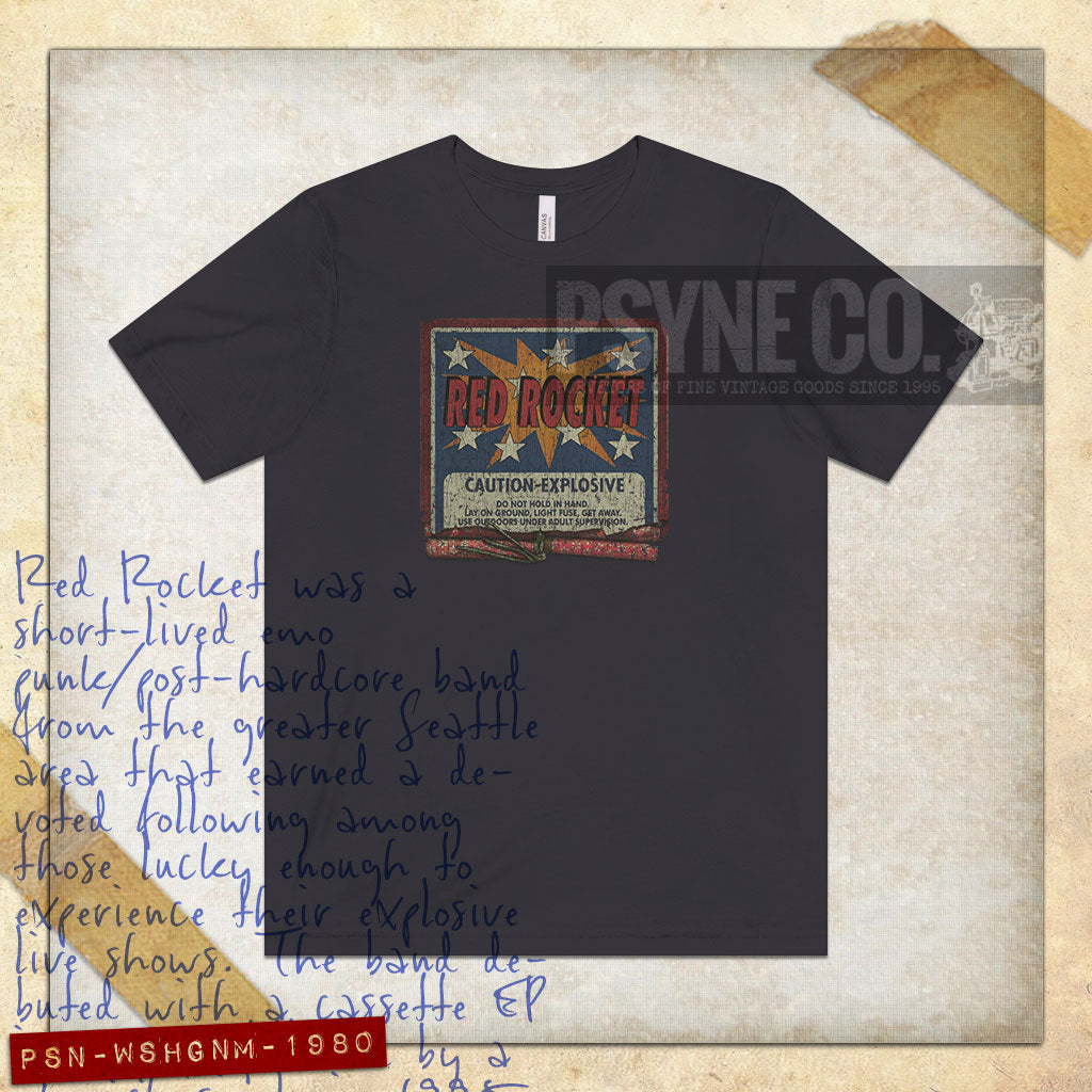 Red Rocket July 1996 Vintage Men’s T-Shirt