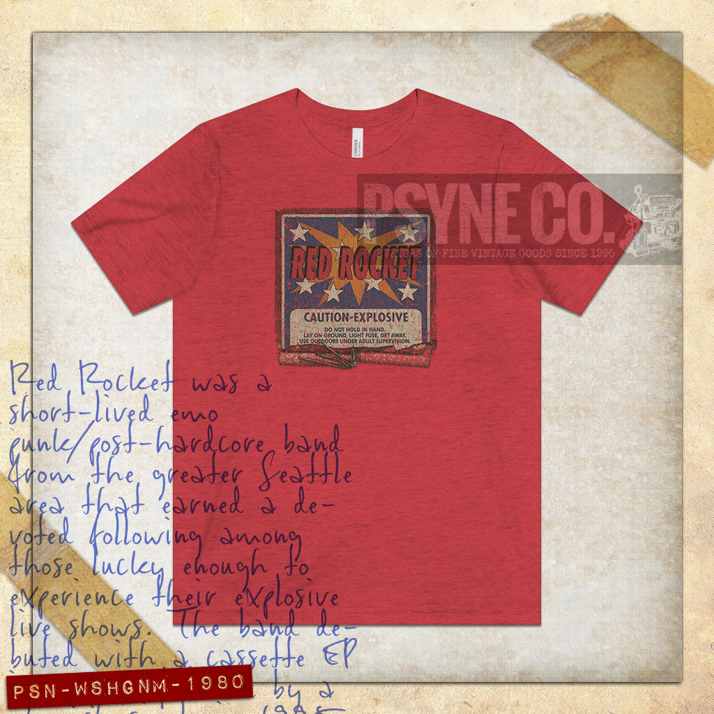 Red Rocket July 1996 Vintage Men’s T-Shirt