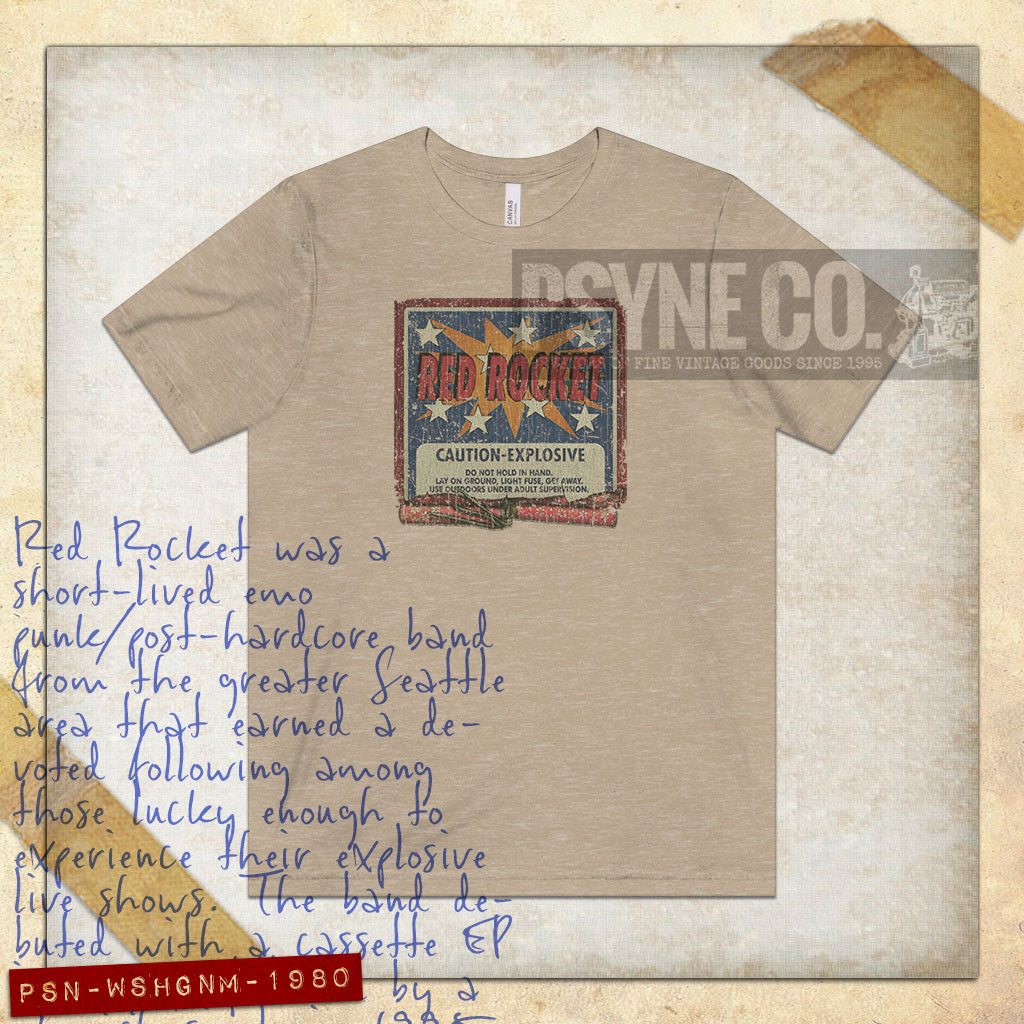 Red Rocket July 1996 Vintage Men’s T-Shirt