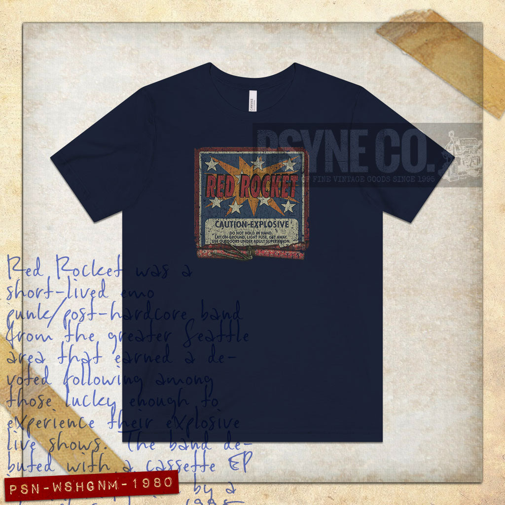 Red Rocket July 1996 Vintage Men’s T-Shirt