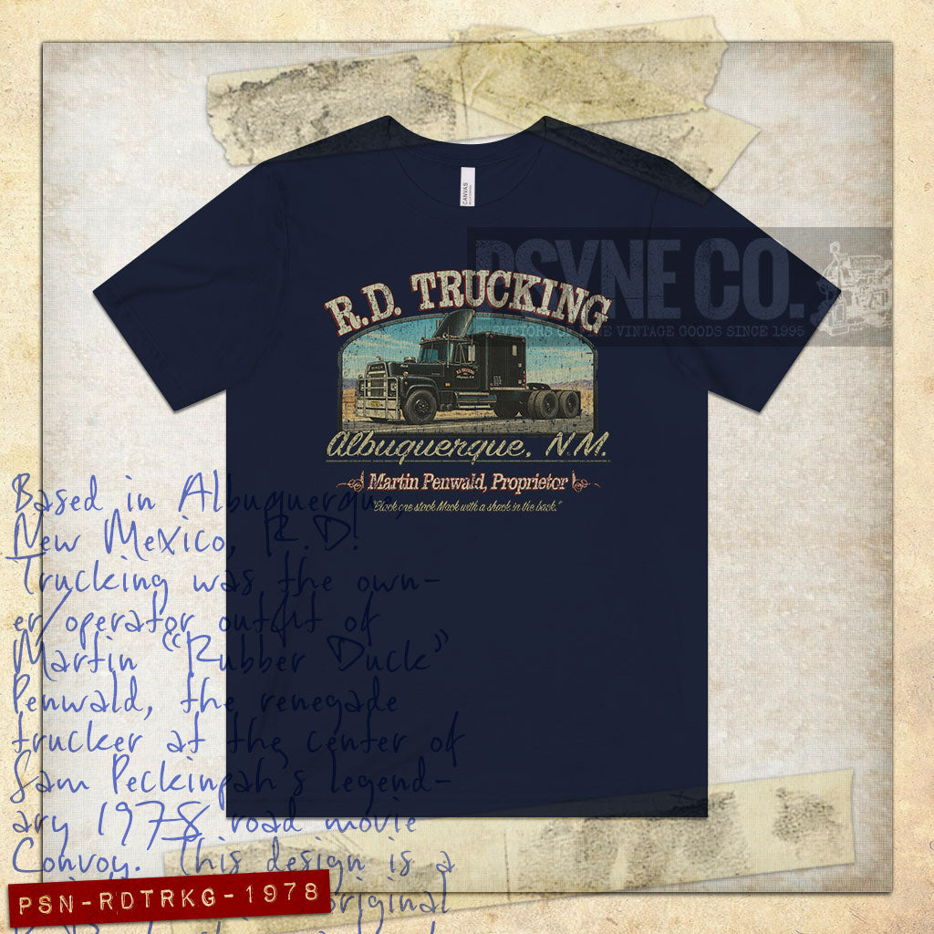 R.D. Trucking 1978 Vintage Men's T-Shirt