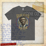 Re-Elect Mayor Goldie Wilson 1985 Vintage Men's T-Shirt