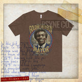 Re-Elect Mayor Goldie Wilson 1985 Vintage Men's T-Shirt