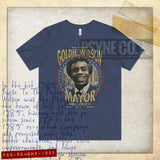 Re-Elect Mayor Goldie Wilson 1985 Vintage Men's T-Shirt