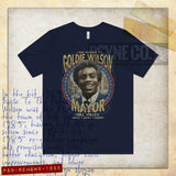 Re-Elect Mayor Goldie Wilson 1985 Vintage Men's T-Shirt