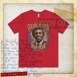 Re-Elect Mayor Goldie Wilson 1985 Vintage Men's T-Shirt