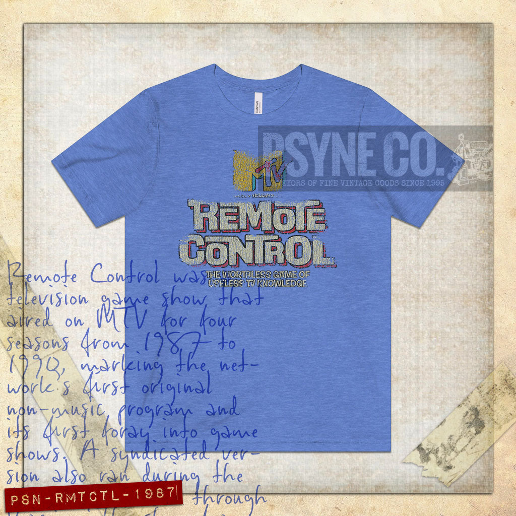 Remote Control 1987 Vintage Men's T-Shirt