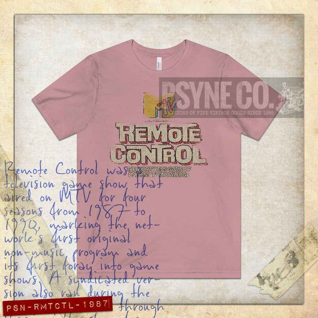 Remote Control 1987 Vintage Men's T-Shirt