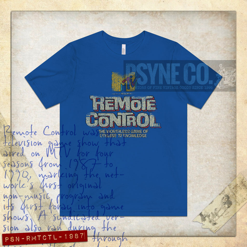 Remote Control 1987 Vintage Men's T-Shirt